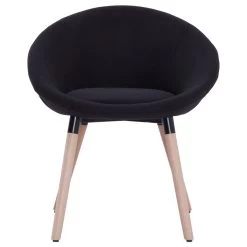 VidaXL Eetkamerstoelen 2 St Stof Zwart 7 VidaXL Eetkamerstoelen 2 St Stof Zwart -Bankstoel Winkel 1000007128 0103