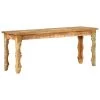 VidaXL Bankje 110x35x45 Cm Massief Gerecycled Hout