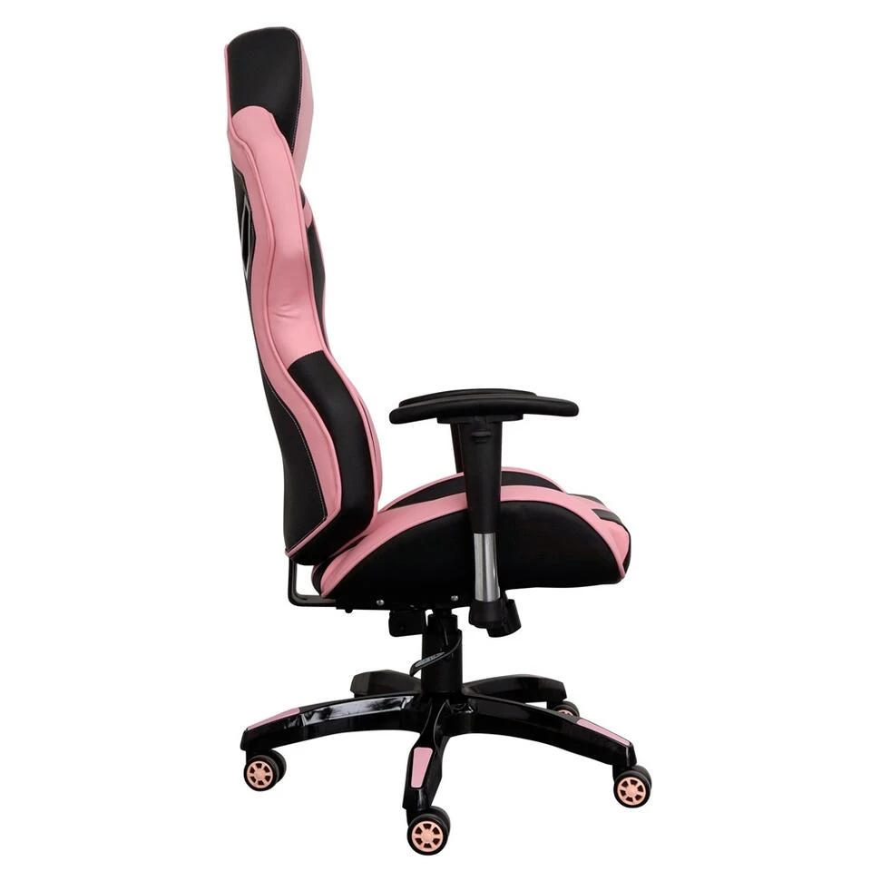 Gamestoel Race - Roze 2 Gamestoel Race - Roze - Afbeelding 2