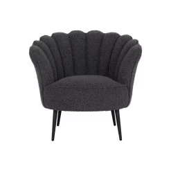 Giga Meubel Fauteuil Bouclé Stone - 57x85x80cm - Jada