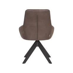 LABEL51 Eetkamerstoel Jace - Antraciet - Microfiber -Bankstoel Winkel 1000028401 0103