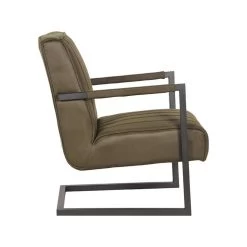 LABEL51 Fauteuil Milo - Army Green - Microfiber -Bankstoel Winkel 1000028412 0102