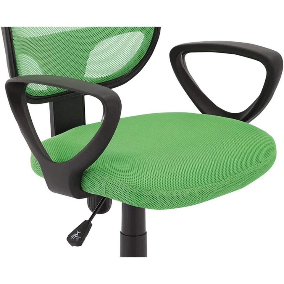 ACAZA Bureaustoel Buritos - Solide, Verstelbaar En Ergonomisch - Groen 3 ACAZA Bureaustoel Buritos - Solide, Verstelbaar En Ergonomisch - Groen - Afbeelding 3