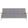Beliani Driezitsbank - TJORN Grijs Polyester