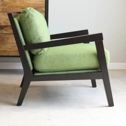 Industriële Fauteuil Morris Stof Groen - Stof - Groen -Bankstoel Winkel 1000041923 0102