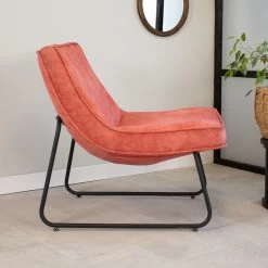 Fauteuil Lowen Velvet Roze - Stof - Roze 6 Fauteuil Lowen Velvet Roze - Stof - Roze -Bankstoel Winkel 1000041960 0102
