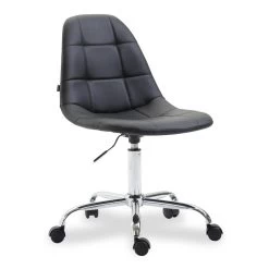 Xairo Rome - Bureaustoel - Kunstleer - Zwart