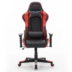 Gamestoel Nevada - Zwart / Rood - Gaming Stoel - Bureaustoel -Bankstoel Winkel 1000050253 0102