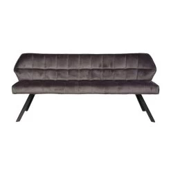 Hoyz - Eetkamerbank Raster - 180cm Breed - 2 Personen - Grijs