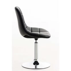 CLP Eetkamerstoel Emil Kunstleder Zwart -Bankstoel Winkel 1000053790 0102