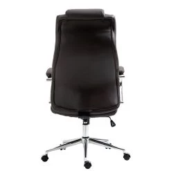 Clp Bureaustoel Salford Leder Bruin -Bankstoel Winkel 1000059676 0103