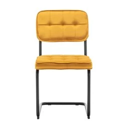 Furnihaus Eetkamerstoelen Set Van 2 Flexa - Geel -Bankstoel Winkel 1000060941 0102