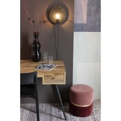 Parya Home Bubble Poef - Roze - Velvet -Bankstoel Winkel 1000068287 0102