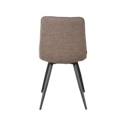 LABEL51 Eetkamerstoel Jelt 45x56x85 Cm - Bruin - Stof -Bankstoel Winkel 1000069209 0103