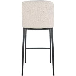 CLP Barkruk Dundalk Frame Zwart Stof Beige 7 CLP Barkruk Dundalk Frame Zwart Stof Beige -Bankstoel Winkel 1000071506 0103