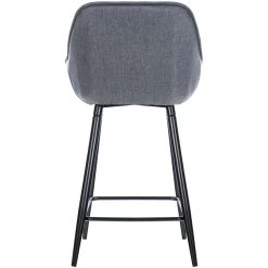 CLP Barkruk Gibson Stof Zilverkleurig -Bankstoel Winkel 1000072722 0103