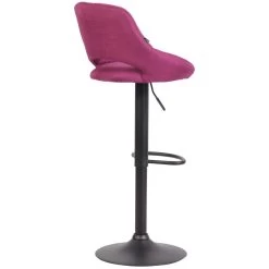 CLP Barkruk Milet Frame Zwart Stof Paars -Bankstoel Winkel 1000073455 0103
