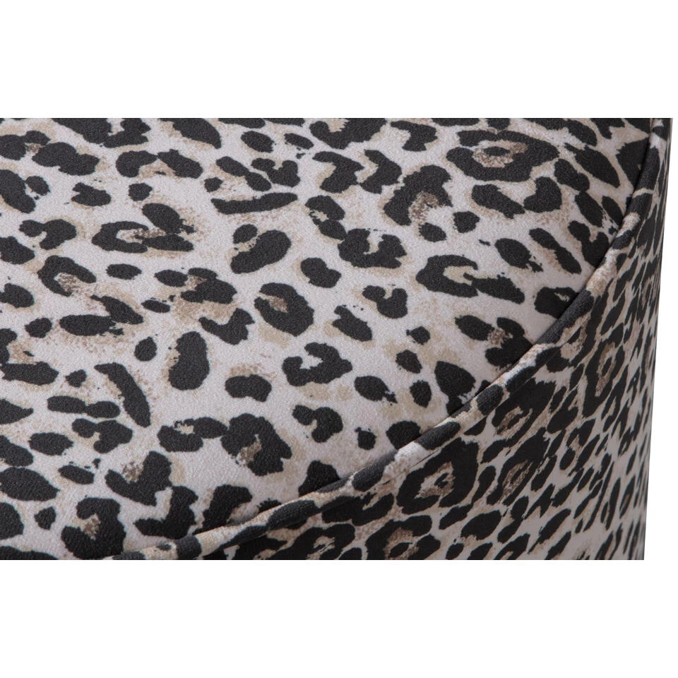 WOOOD Megan Poef - Polyester - Multikleur - 46x46x46 3 WOOOD Megan Poef - Polyester - Multikleur - 46x46x46 - Afbeelding 3