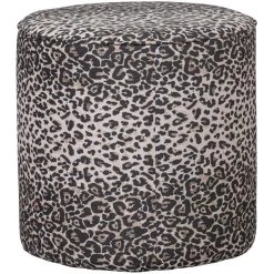 WOOOD Megan Poef - Polyester - Multikleur - 46x46x46