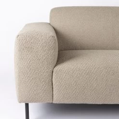 Puur Sylvia 2,5-zits Bank - Stof - Taupe -Bankstoel Winkel 1000074294 0103