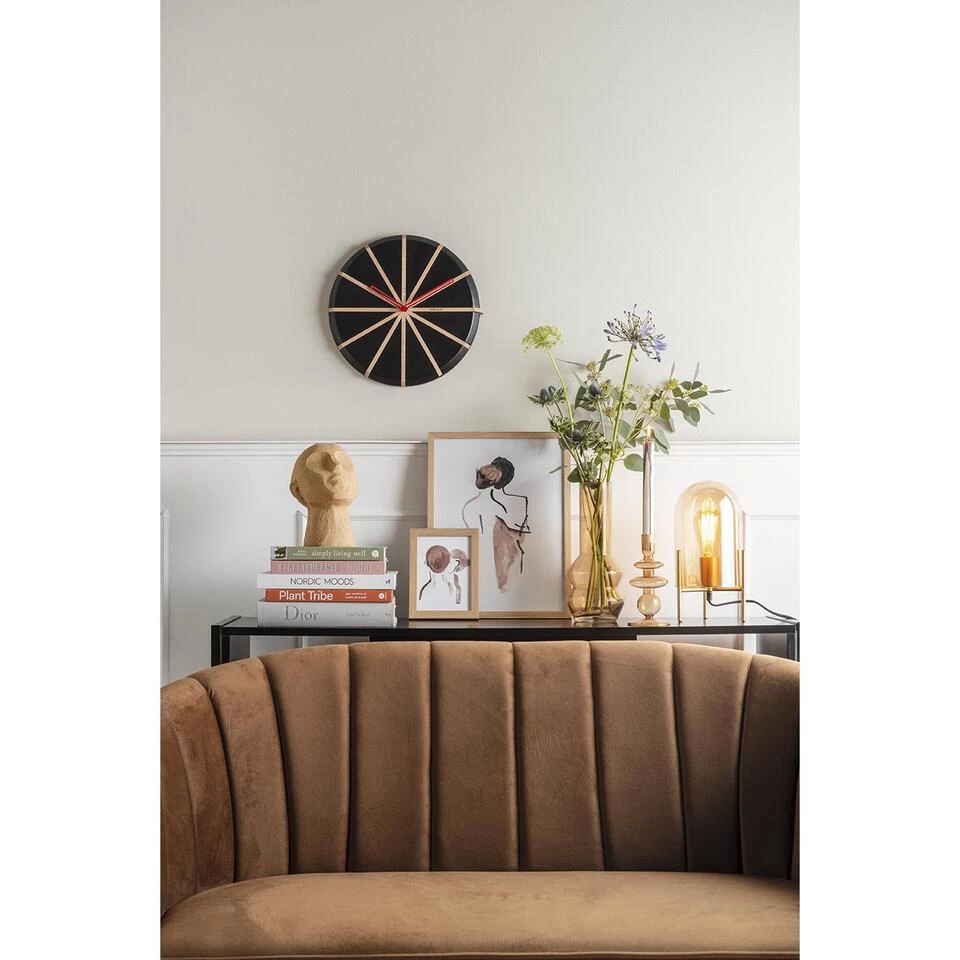 Leitmotiv Bank Royal - Velvet Chocolade Bruin - 128x71x80cm 4 Leitmotiv Bank Royal - Velvet Chocolade Bruin - 128x71x80cm - Afbeelding 4