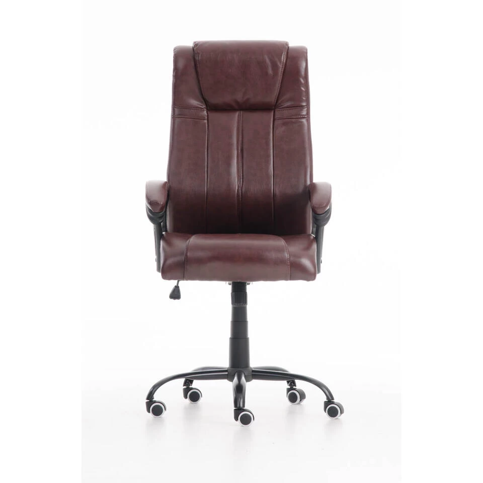 CLP Bureaustoel Matador Kunstleder Rood 2 CLP Bureaustoel Matador Kunstleder Rood - Afbeelding 2