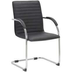 CLP Eetkamerstoel Tira Kunstleder Zwart