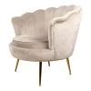 DS4U® Feliz Fauteuil Velvet - Stof - Beige
