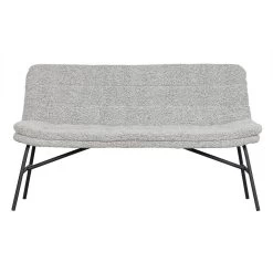 WOOOD Lucy Eetkamerbankje - Bouclé - Off White - 87x150x67 7 WOOOD Lucy Eetkamerbankje - Bouclé - Off White - 87x150x67 -Bankstoel Winkel 1000084221 0103