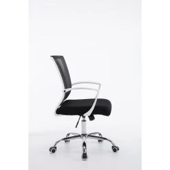 Clp Bureaustoel Tracy Frame Chroom Look Zwart 6 Clp Bureaustoel Tracy Frame Chroom Look Zwart -Bankstoel Winkel 1000085295 0102