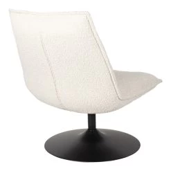 Rein Living Jax Fauteuil - Bouclé - Gebroken Wit -Bankstoel Winkel 1000086631 0104