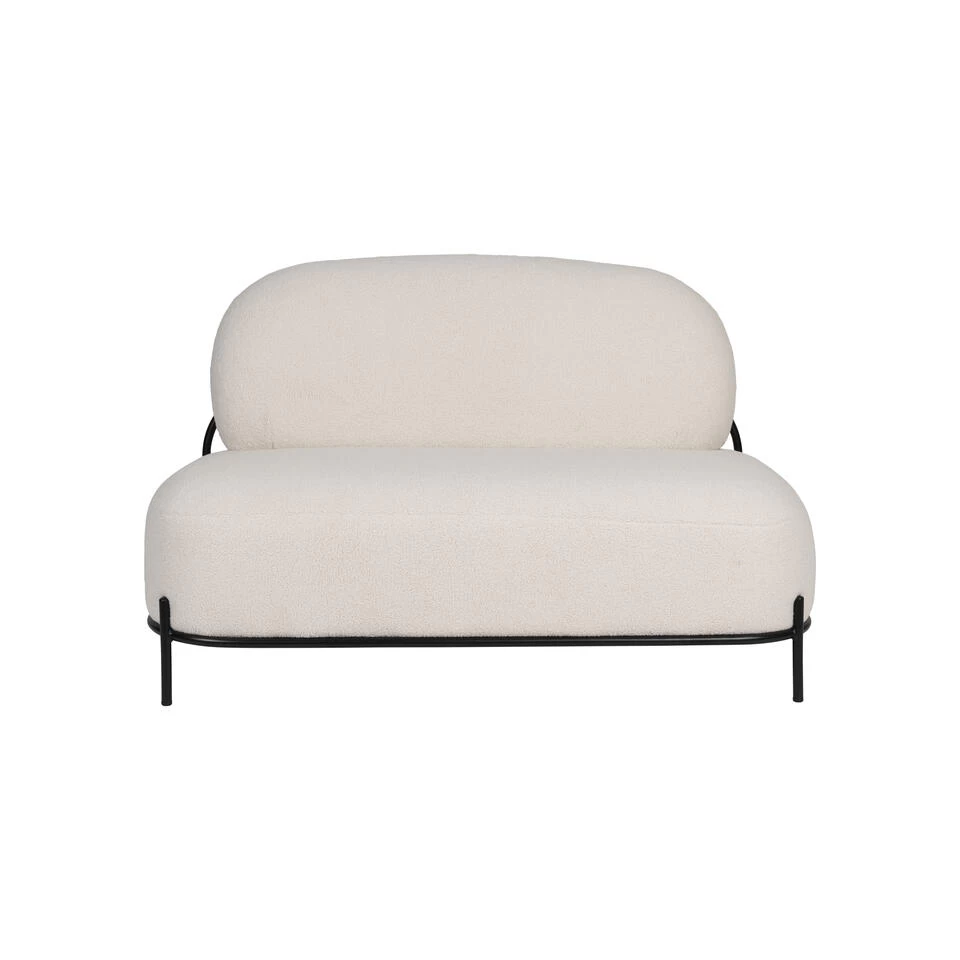 Rein Living Polly Bank - Teddy - Wit 3 Rein Living Polly Bank - Teddy - Wit - Afbeelding 3