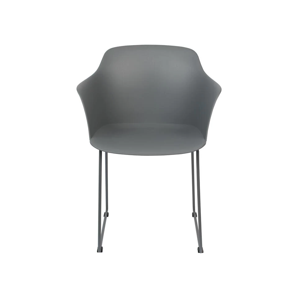 Rein Living Tango Armstoel - Grijs - Set Van 2 4 Rein Living Tango Armstoel - Grijs - Set Van 2 - Afbeelding 4