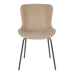 Rein Living Junzo Rib Eetkamerstoel - Taupe - Set Van 2 -Bankstoel Winkel 1000087933 0103