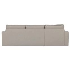 WOOOD Lisa Hoekbank - Polypropyleen - Crème - 87x280x170 -Bankstoel Winkel 1000088940 0103