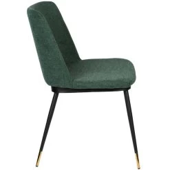 Puur Larvik Eetkamerstoel - Stof - Groen -Bankstoel Winkel 1000094401 0103