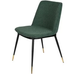 Puur Larvik Eetkamerstoel - Stof - Groen