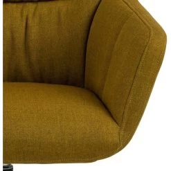 Sohome Draaifauteuil Leopold - Met Voetenbank - Geel -Bankstoel Winkel 1000094491 0103
