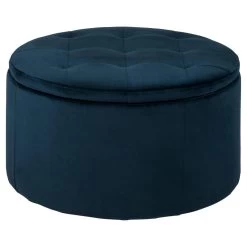 Sohome Poef Takeesha - Velvet - Blauw