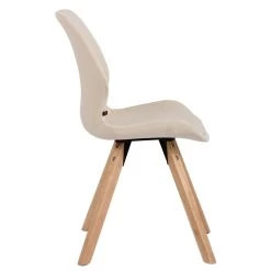 CLP Eetkamerstoel Luna Stof Crème 7 CLP Eetkamerstoel Luna Stof Crème -Bankstoel Winkel 1000095301 0103