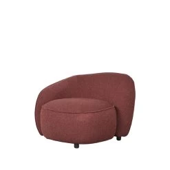 LABEL51 Fauteuil Livo Links - Winered - Boucle -Bankstoel Winkel 1000097883 0102