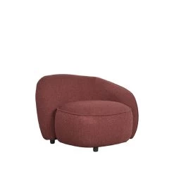 LABEL51 Fauteuil Livo Rechts - Winered - Boucle 6 LABEL51 Fauteuil Livo Rechts - Winered - Boucle -Bankstoel Winkel 1000097887 0102