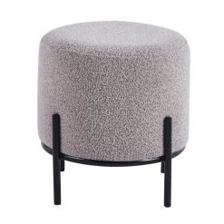 DS4U® Torben Hocker 35x38cm - Stof - Taupe