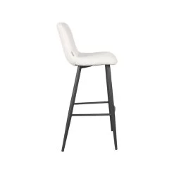 LABEL51 Barkruk Jep - Ivory - Teddy - Zithoogte 78 -Bankstoel Winkel 1000099017 0102