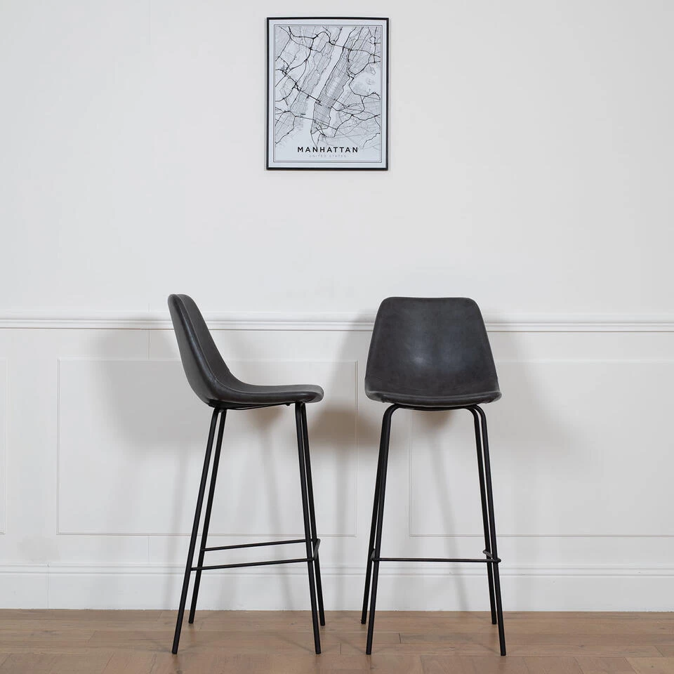 Happy Garden Stoelen LUCIEN - Grijs - Mock 2 Happy Garden Stoelen LUCIEN - Grijs - Mock - Afbeelding 2