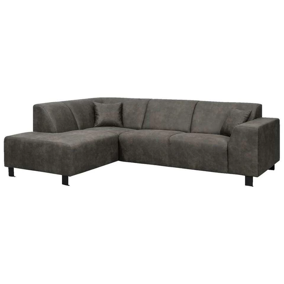 Hoekbank Nino Links - Antraciet 2 Hoekbank Nino Links - Antraciet - Afbeelding 2