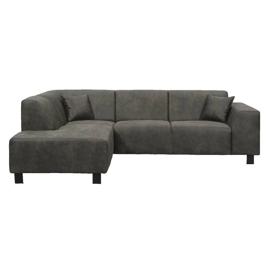 Hoekbank Nino Links - Antraciet 1 Hoekbank Nino Links - Antraciet