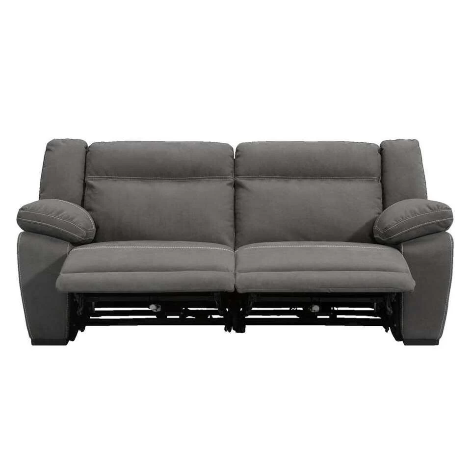 Bank Dean Elektrisch Verstelbaar 2-zits - Antraciet 2 Bank Dean Elektrisch Verstelbaar 2-zits - Antraciet - Afbeelding 2