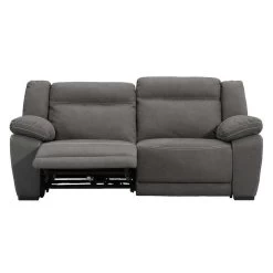 Bank Dean Elektrisch Verstelbaar 3-zits - Antraciet -Bankstoel Winkel 10100917 0102