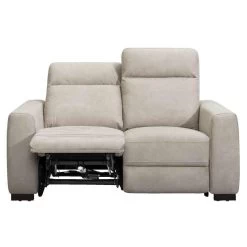 Bank James Verstelbaar 2-zits - Zilvergrijs -Bankstoel Winkel 10100938 0103